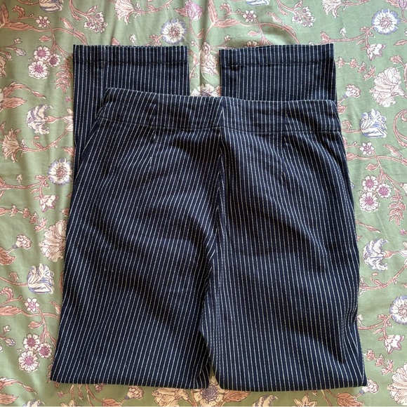 Silent + Noise Zip Navy Stripe Pants - Picture 9 of 9